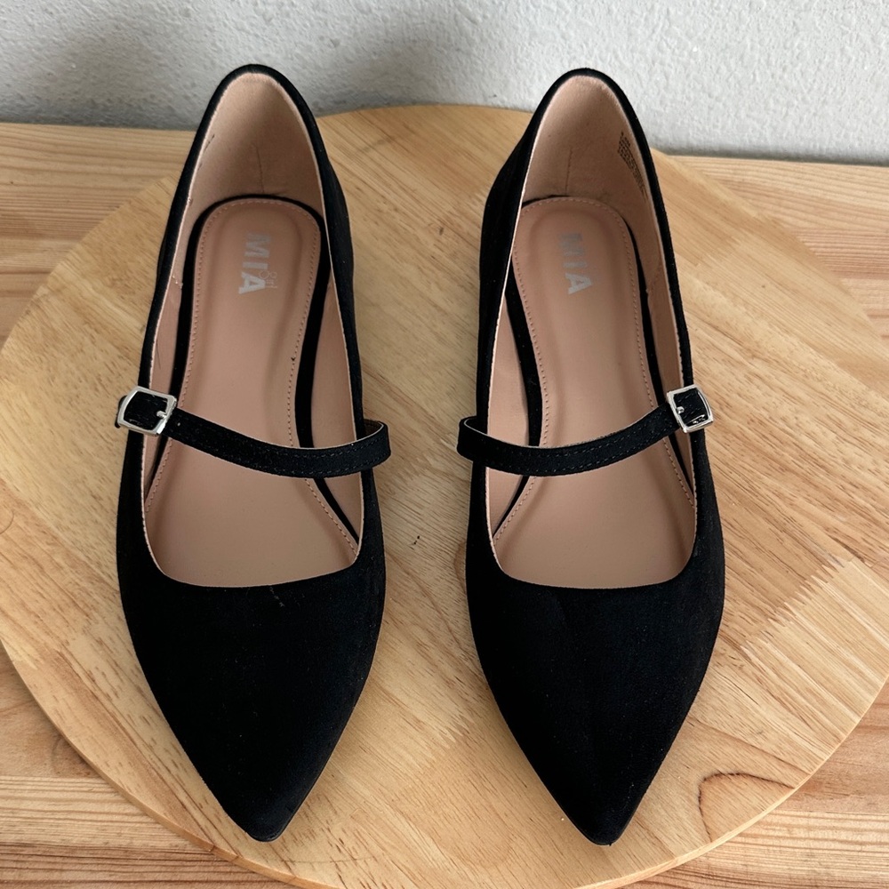 Mia Girl Fionna Womens Pointed Closed Toe Mary Jane Shoes